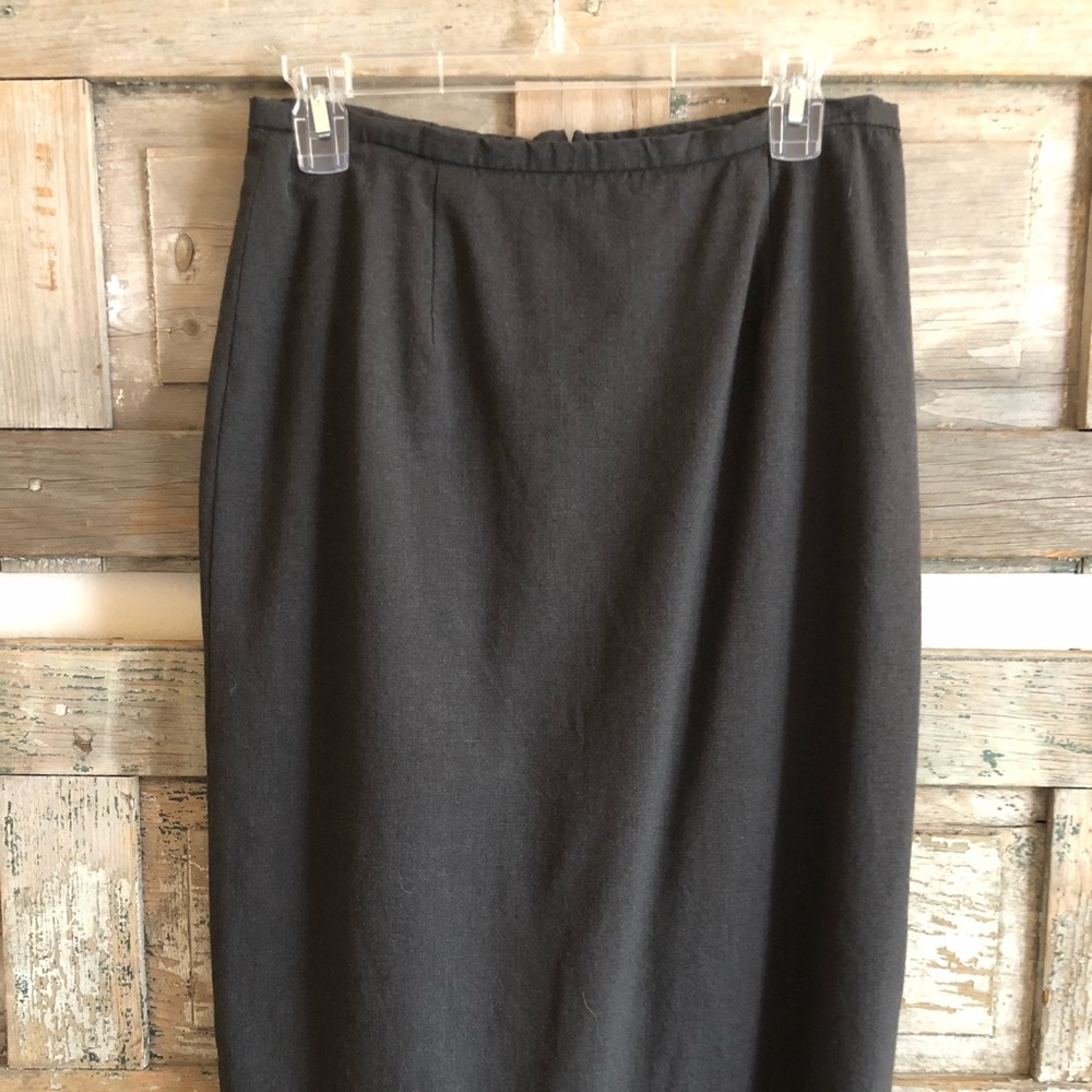 High Waisted Midi Skirt